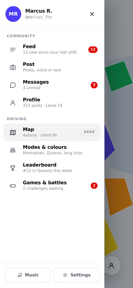 Rooms and messages